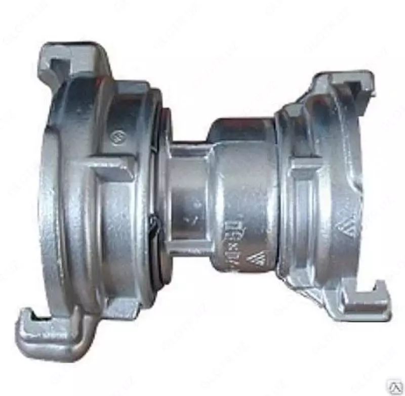 Алюминиевый рукавный переходник  с диаметра 77 на 51 мм (Россия)