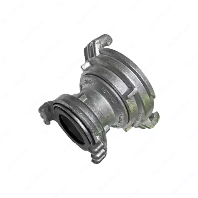  Алюминиевый рукавный переходник  с диаметра 77 на 51 мм (Россия) - 