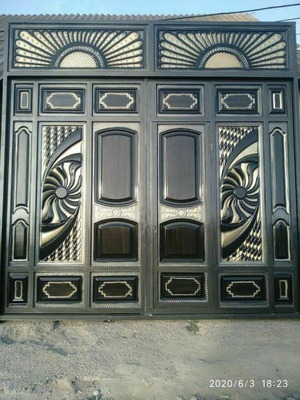 Металлические ворота № 002 - Цена по запросу