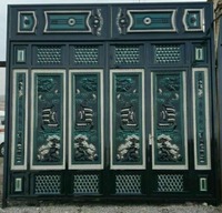 Металлические ворота № 003 - по запросу