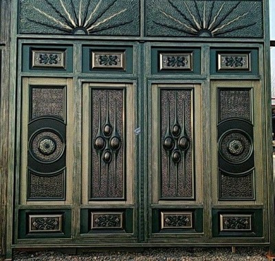 Металлические ворота № 005