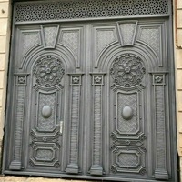 Металлические ворота № 006 - по запросу