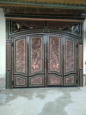 Металлические ворота № 014 - Цена по запросу