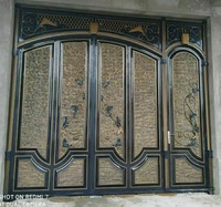 Металлические ворота № 016 - по запросу