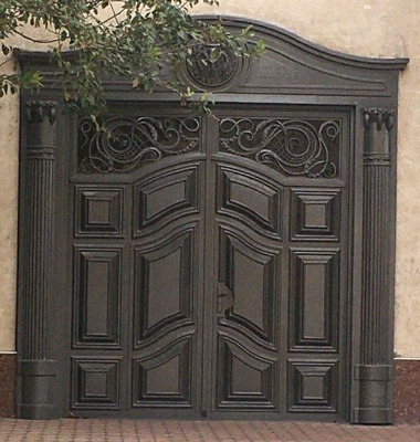 Металлические ворота № 017 - Цена по запросу