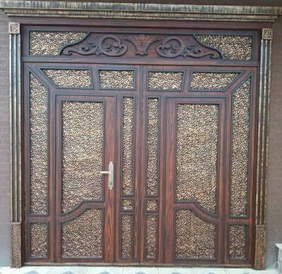 Металлические ворота № 018 - Цена по запросу