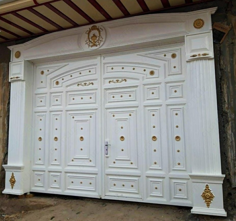 Металлические ворота № 019 - по запросу