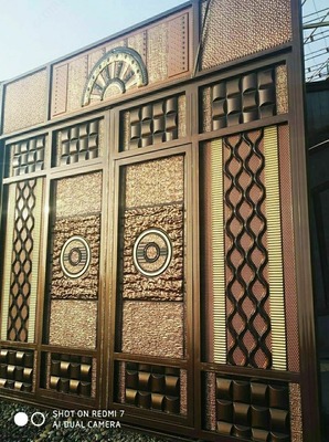 Металлические ворота № 024 - Цена по запросу