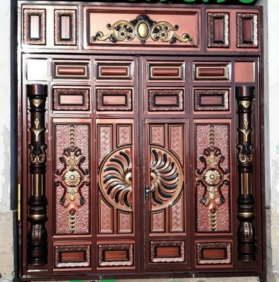 Металлические ворота № 025 - Цена по запросу