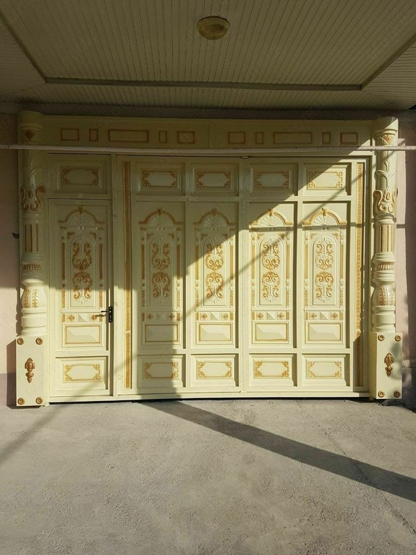 Металлические ворота № 026