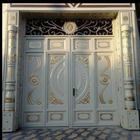 Металлические ворота № 027