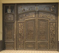 Металлические ворота № 028