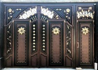 Металлические ворота № 029 - по запросу