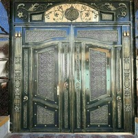 Металлические ворота № 032 - по запросу