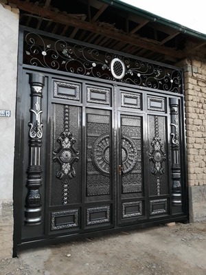 Металлические ворота № 033