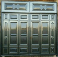 Металлические ворота № 035