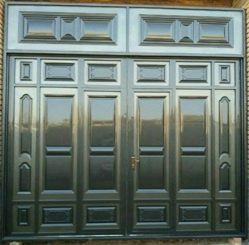 Металлические ворота № 035 - по запросу