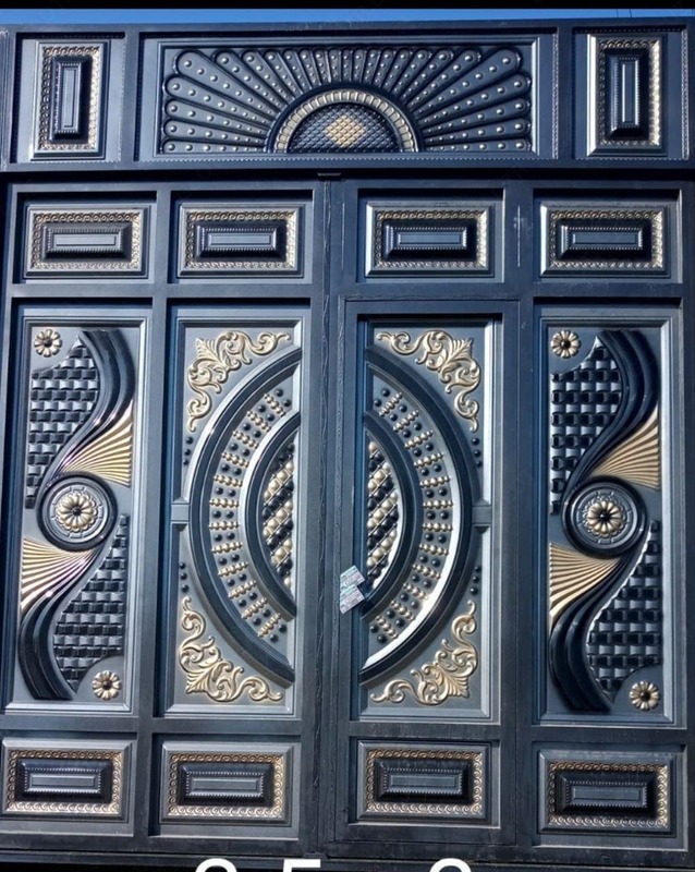 Металлические ворота № 036