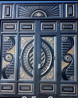 Металлические ворота № 036 - по запросу