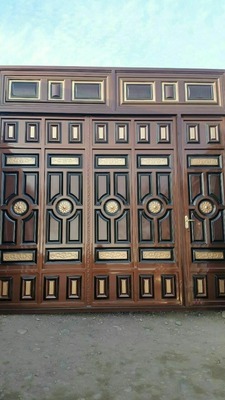 Металлические ворота № 038 - Цена по запросу