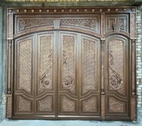 Металлические ворота № 040