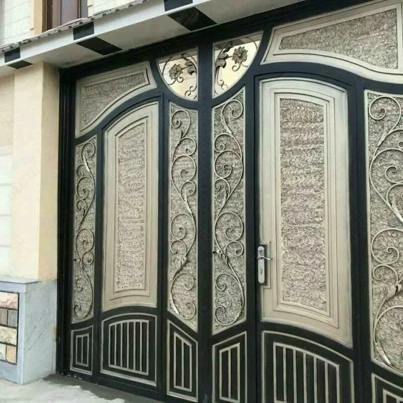 Металлические ворота № 041