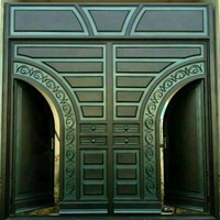 Металлические ворота № 044 - по запросу