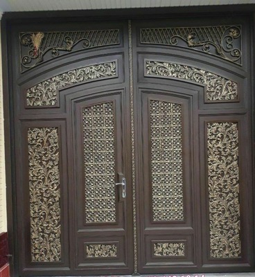Металлические ворота № 048