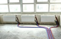 Полная проводка отопления