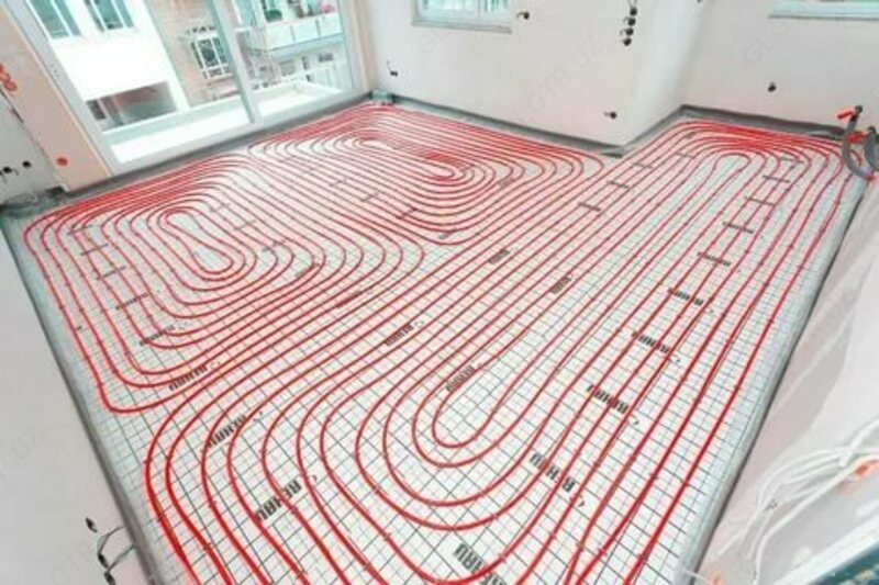 Установка теплых полов