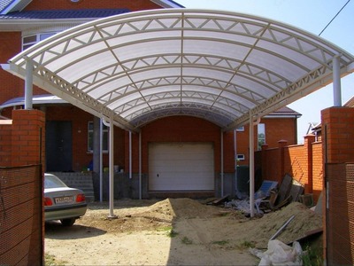 Дизайнерский Навес № Н 001 - Цена по запросу