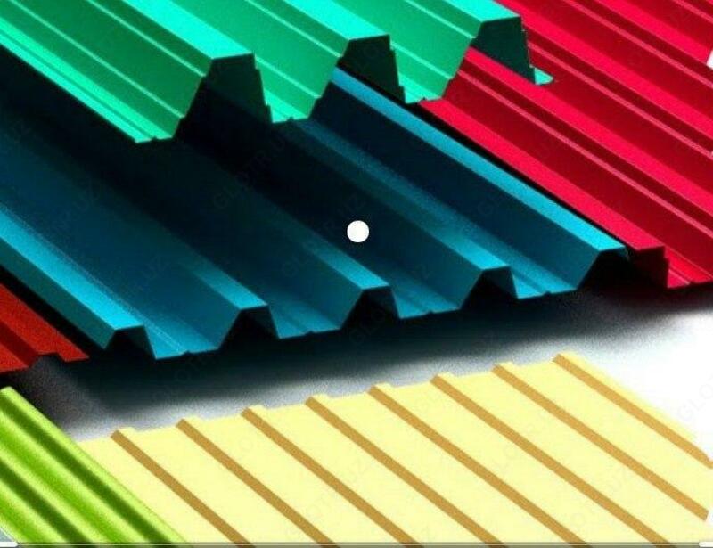  Профнастилы -RAL- 3005 для кровли и фасадов - 