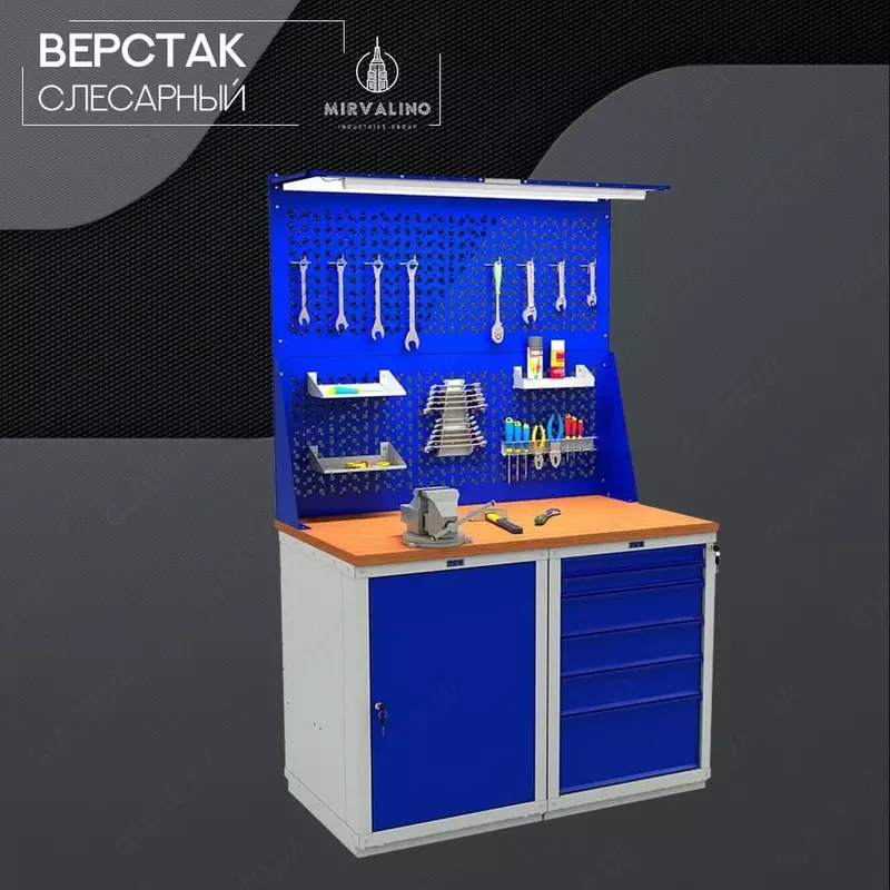 Верстак слесарный. Модель №5