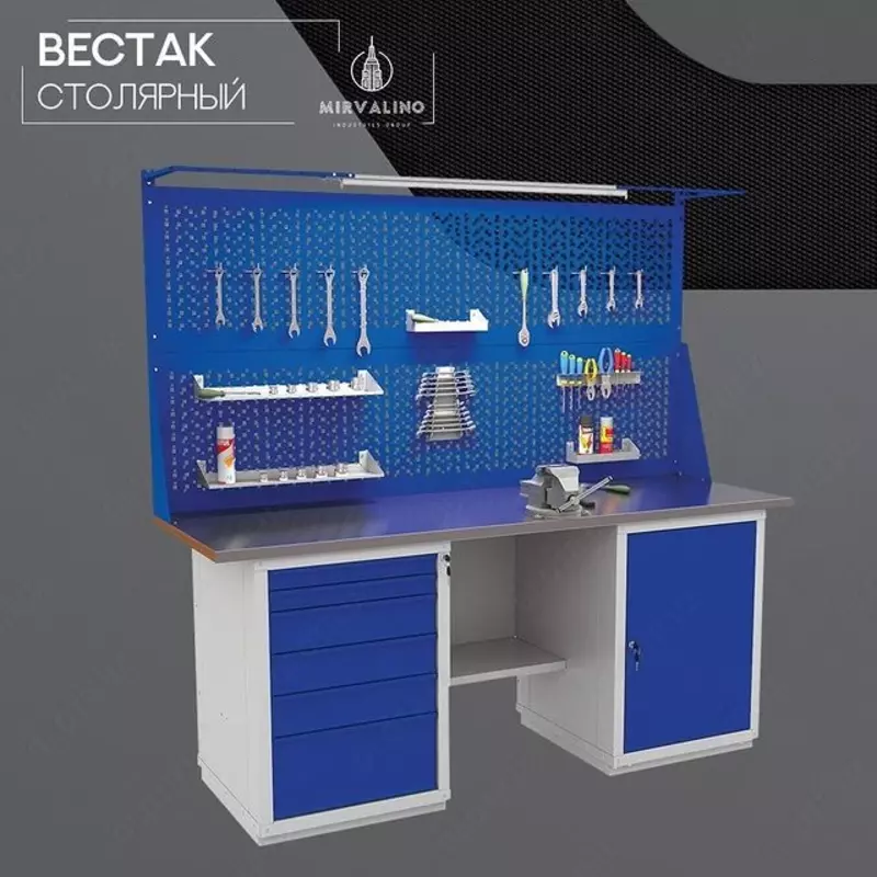 Верстак слесарный. Модель №8