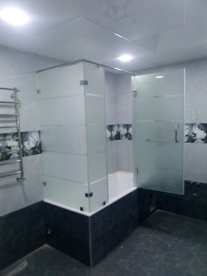 Душевая кабина из стекла №17