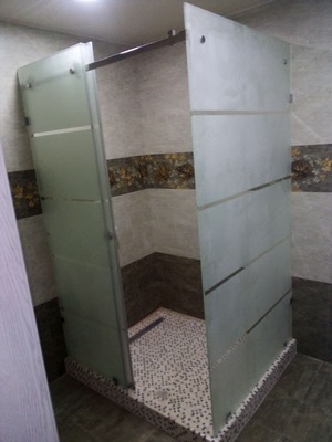 Душевая кабина из стекла №18