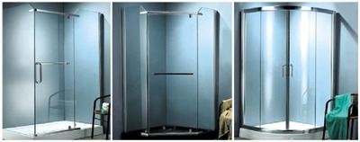 Стеклянные двери для душевой кабины - Цена по запросу