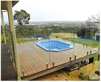 Стеклянные ограждения - по запросу