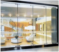 Объемные стеклянные перегородки - по запросу