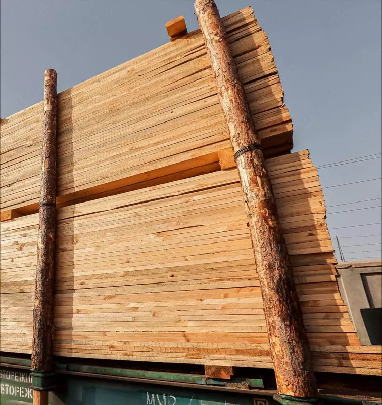 Пиломатериал обрезной Сосна