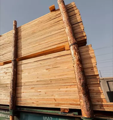 Пиломатериал обрезной Сосна