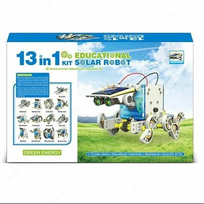 DIY aktsionerlik o'yinchoqlari 13 ta 1 ta ta'lim robotlari o'yinchoqlari robotlari