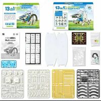 DIY шток игрушки 13 в 1 обучающая игрушка-робот игрушки Игрушка-робот