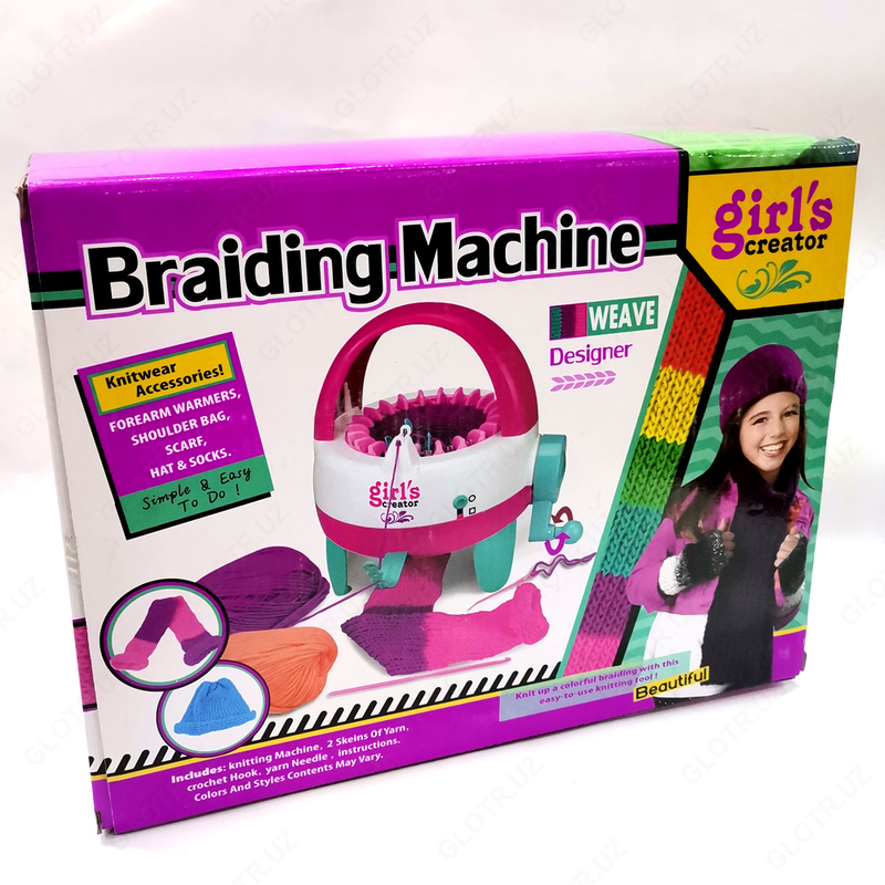 Детская вязальная машинка Braiding machine
