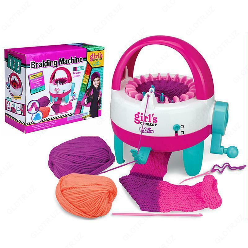 Детская вязальная машинка Braiding machine - 150 000 сум