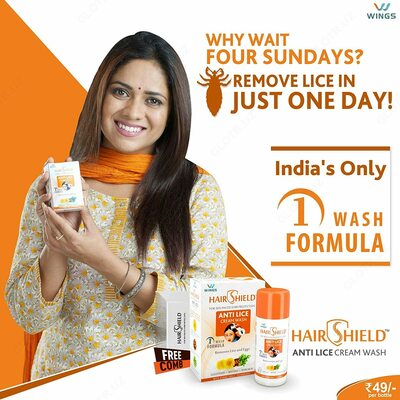 Антипедикулезный шампунь Anti Lice Hair Shield