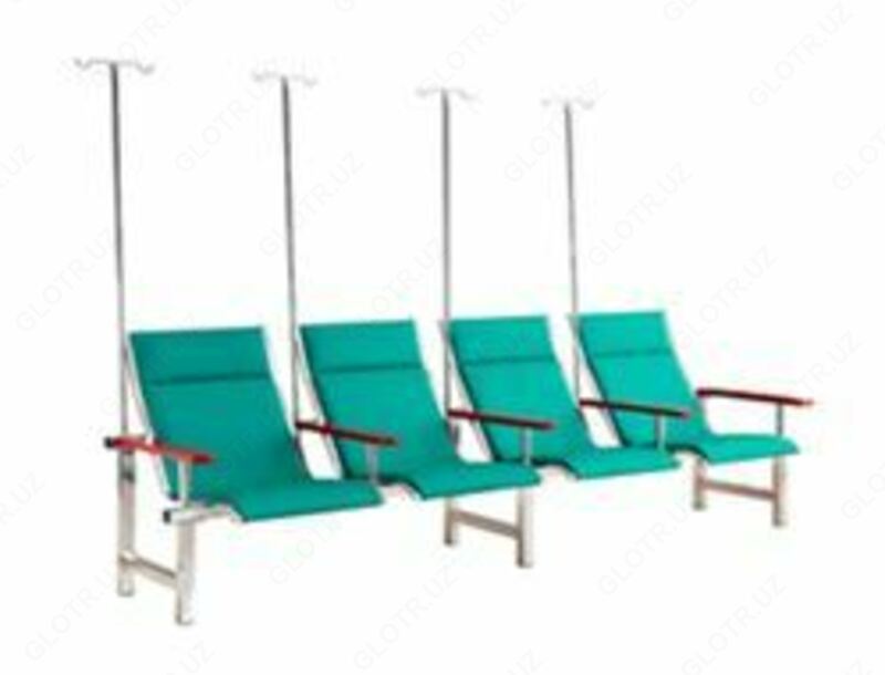 Инфузионное кресло с 4-x сидениями ID-038