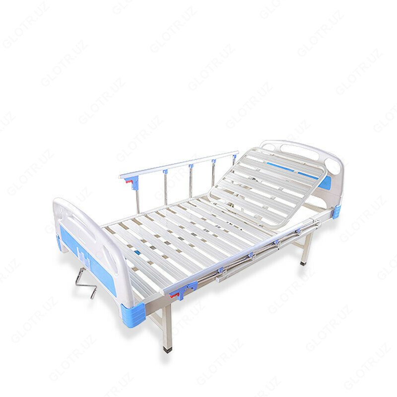 Кровать Функциональная с регулируемым подголовникам и ограждением (Без колеса) ID-CS-20