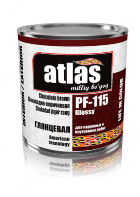 Yaltiroq bo'yoq Atlas PF-115 jigarrang - 59 500 so'm / dona