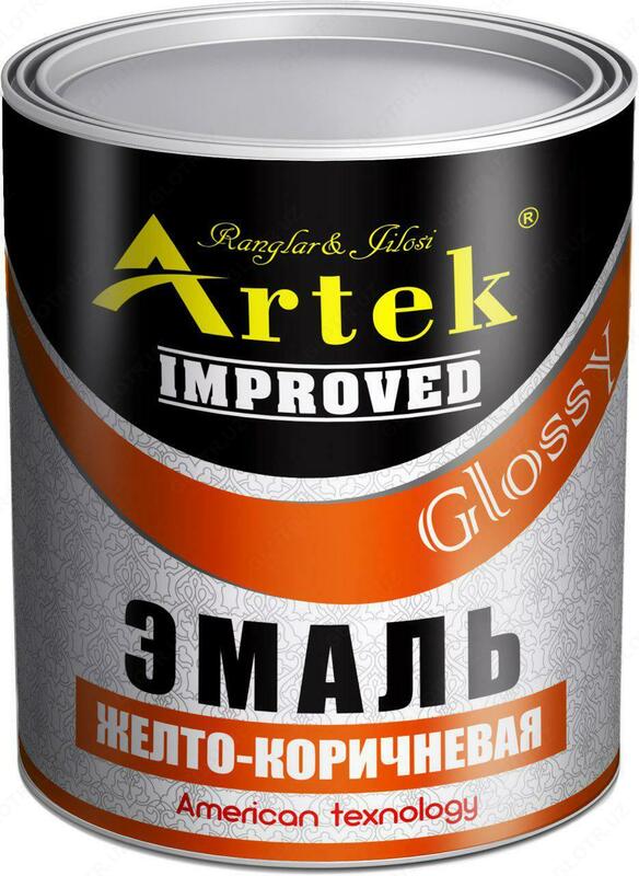 Эмаль Artek Improved желто-коричневая - 52 000 сум